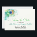 Save The Date Aquarelle Peacock Feather Enregistrer la date<br><div class="desc">Un mariage à thème populaire est la plume de paon. Belles aquarelles lumineuses. Si vous voulez quelque chose de changé à ce design s'il vous plaît n'hésitez pas à m'envoyer un courriel à paula@labellarue.com Si vous avez besoin d'autres cartes comme rsvp, menu, réception etc et vous ne les voyez pas...</div>