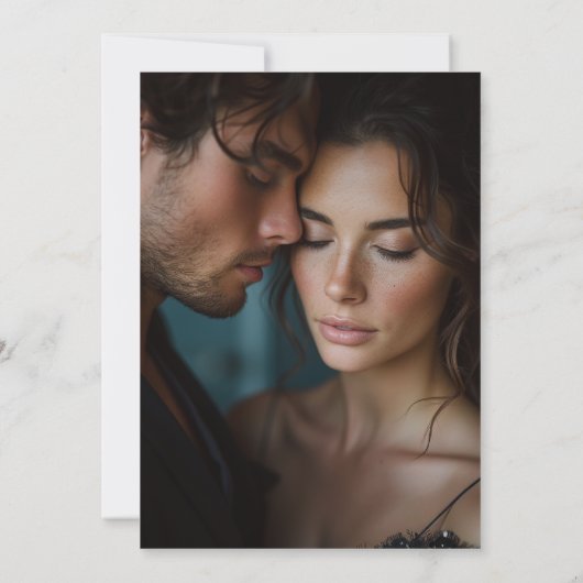 Save The Date Aquarelle pittoresque Automne Mariage extérieur de (Dos)