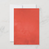 Save The Date Aquarelle Poppy Rustique Mason Jar Mariage (Dos)