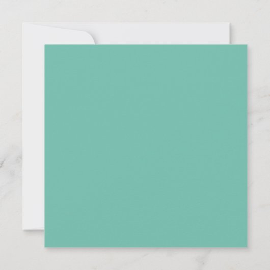 Save The Date Aquarelle Serene Palm Tree | Enregistrer la date (Dos)