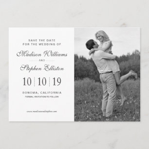 Save The Date Aquarelle   Succulents et succursales - Enregistre