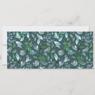 Save The Date Aquarelle tombée feuilles 5