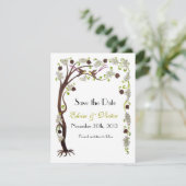 Save The Date Arbre de vie Enregistrer la date, vertical (Debout devant)