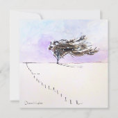 Save The Date Arbre d'hiver (Devant)