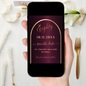 Save The Date Arc d'or de Bourgogne 80e anniversaire