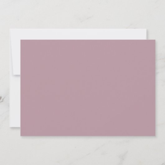 Save The Date arche branchée photo dusty mariage rose Enregistre (Dos)