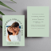 Save The Date Arche photo moderne Mariage de destination