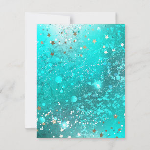 Save The Date Arrière - plan à huile Turquoise de la menthe