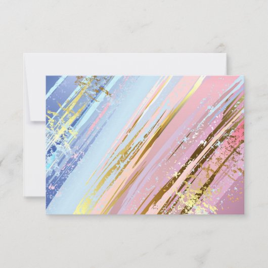 Save The Date Arrière - plan rose texturé (Devant)