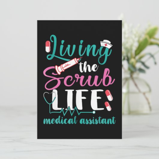 Save The Date Assistant Médicale (Debout devant)