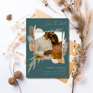 Save The Date Automne Automne Mariage extérieur Photo