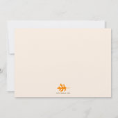 Save The Date automne feuilles mariage enregistrer la date 2 pho (Dos)