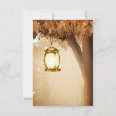 Save The Date Automne Rustique Automne Mariage Arbre D'Automne - (Dos)