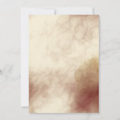 Save The Date Automne sentir les tons d'octobre Photo Graduation (Dos)