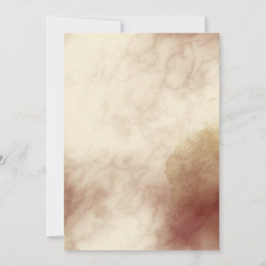 Save The Date Automne sentir les tons d'octobre Photo Graduation (Dos)