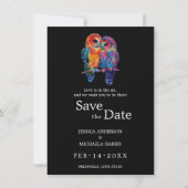 Save The Date 🌈 Avec photo LGBTQ Eternal Unity mariage (Devant)