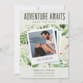 Save The Date Aventure Attend Photo Destination Mariage (Devant)