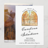 Save The Date Aventure commence destination mariage Rocky Mounta (Devant / Derrière)