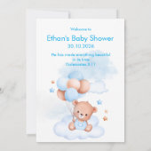 Save The Date Baby Boy Shower Christian Bible Verse Save Date (Dos)