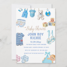Baby shower | Baby Boy Blue