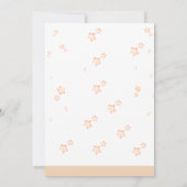 Save The Date Baby shower Garçon Mint Et Jaune Aquarelle (Dos)