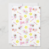 Save The Date Baguette Magique Joliment Dent Blanche Fée Des Den (Dos)