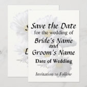 Save The Date Baies rétroéclairées (Devant / Derrière)