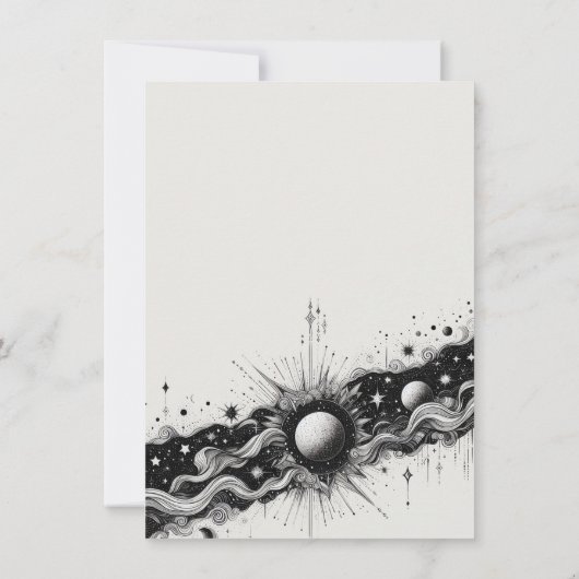 Save The Date Bande céleste (Dos)