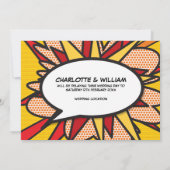 Save The Date Bande dessinée de changement de date reportée (Dos)