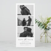 Save The Date Bande photo minimaliste (Debout devant)