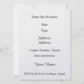 Save The Date Barbecue de sauvegarde de la date (Dos)