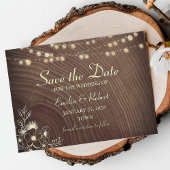 Save The Date Barn Wood Rustic Mariage