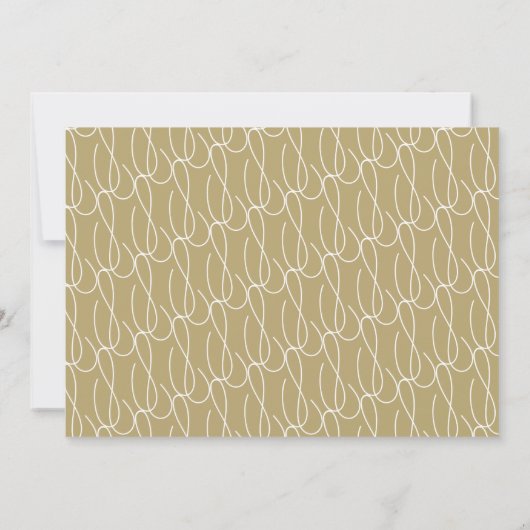 Save The Date Bars Classiques Monogramme Moderne 3 Mariage Multi (Dos)