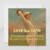 Save The Date Baseball vintage 1 (Devant)