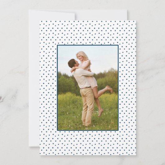 Save The Date Bateau à voile de mariage - Sauvegarder la date (Dos)