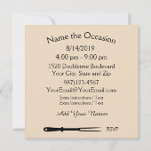 Save The Date BBQ Cookout Pig Pickin' ! (Dos)