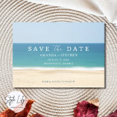 Save The Date Beach Destination Mariage Photo Enregistrer La Dat