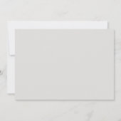 Save The Date Beau coucher de soleil de plage Économisez la date (Dos)