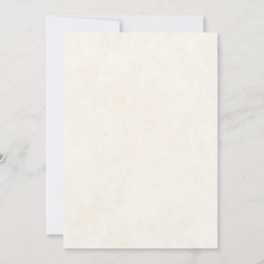 Save The Date Beau Sorrel Horse Portrait Mariage (Dos)