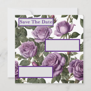Save The Date "Beauté intemporelle : Roses Vintages provinciaux 