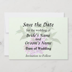 Save The Date Beaux Lilas