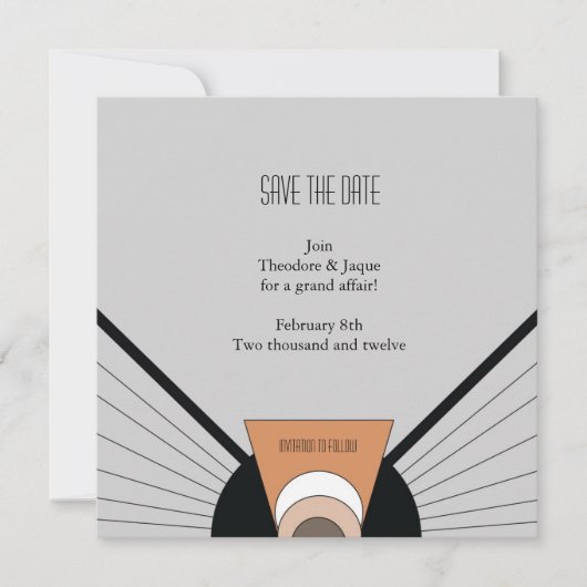 Save The Date Belgique Enregistrer la date : Suntan (Devant)