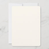 Save The Date Belle cascade d'un Mariage de Forêt Verte (Dos)