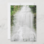 Save The Date Belle cascade Mariage naturel (Dos)