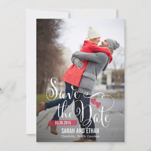 Save The Date Belle Demande Enregistrer La Date - Couleur Modifi (Devant)