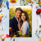 Save The Date Belle nature Fleur sauvage Mariage Florale tendanc