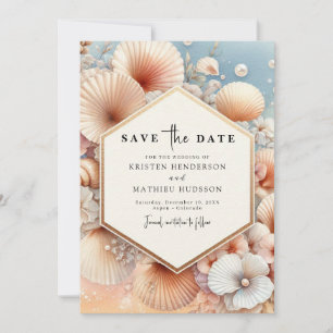Save The Date Belle Plage Chic Mariage