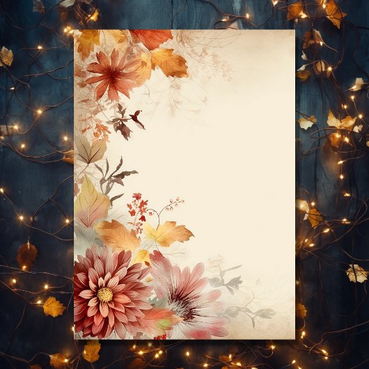 Save The Date Belles fleurs d'automne automne automne Mariage fl