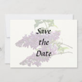 Save The Date Belles Lilacs (Dos)