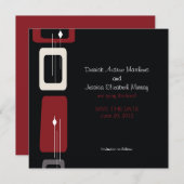 Save The Date Berlin Sauvez la date : brique (Devant / Derrière)